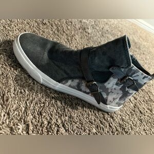 NWOT blowfish grey high tops size 10